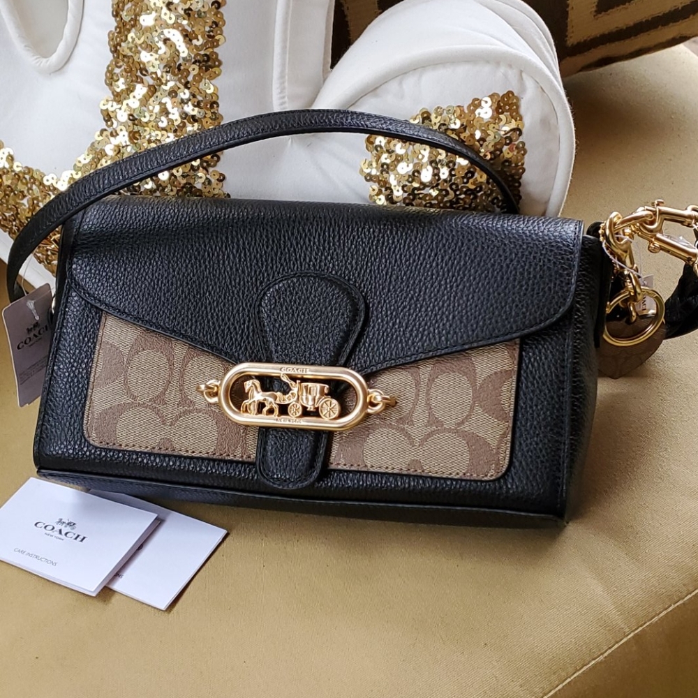 DO NOT BUY ⛔SOLD ELSEWHERE ⛔ COACH Small Jade Shoulder Bag - Picture 1 of 15